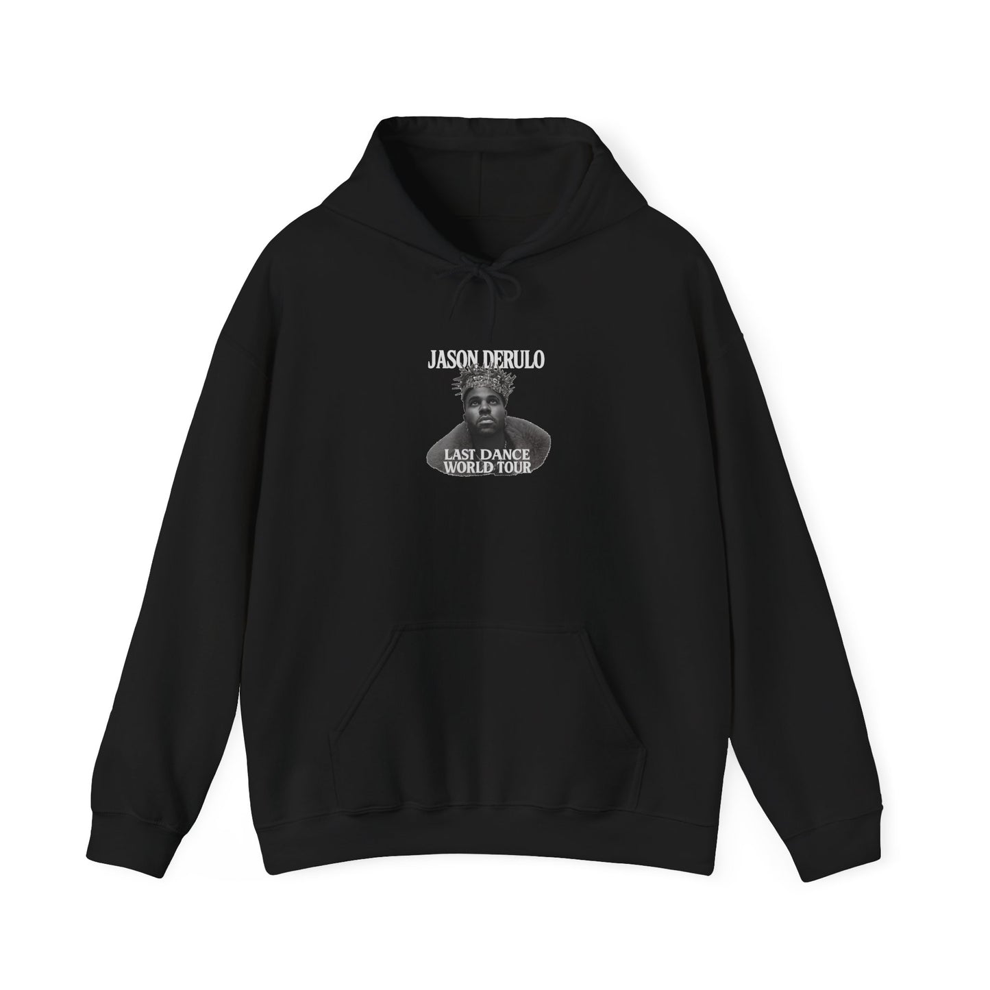 Unisex Hoodie with Jason Derulo Last Dance World Tour Design, Casual Wear, Concert Apparel, Gift for Music Lovers, Stylish Sweatshirt