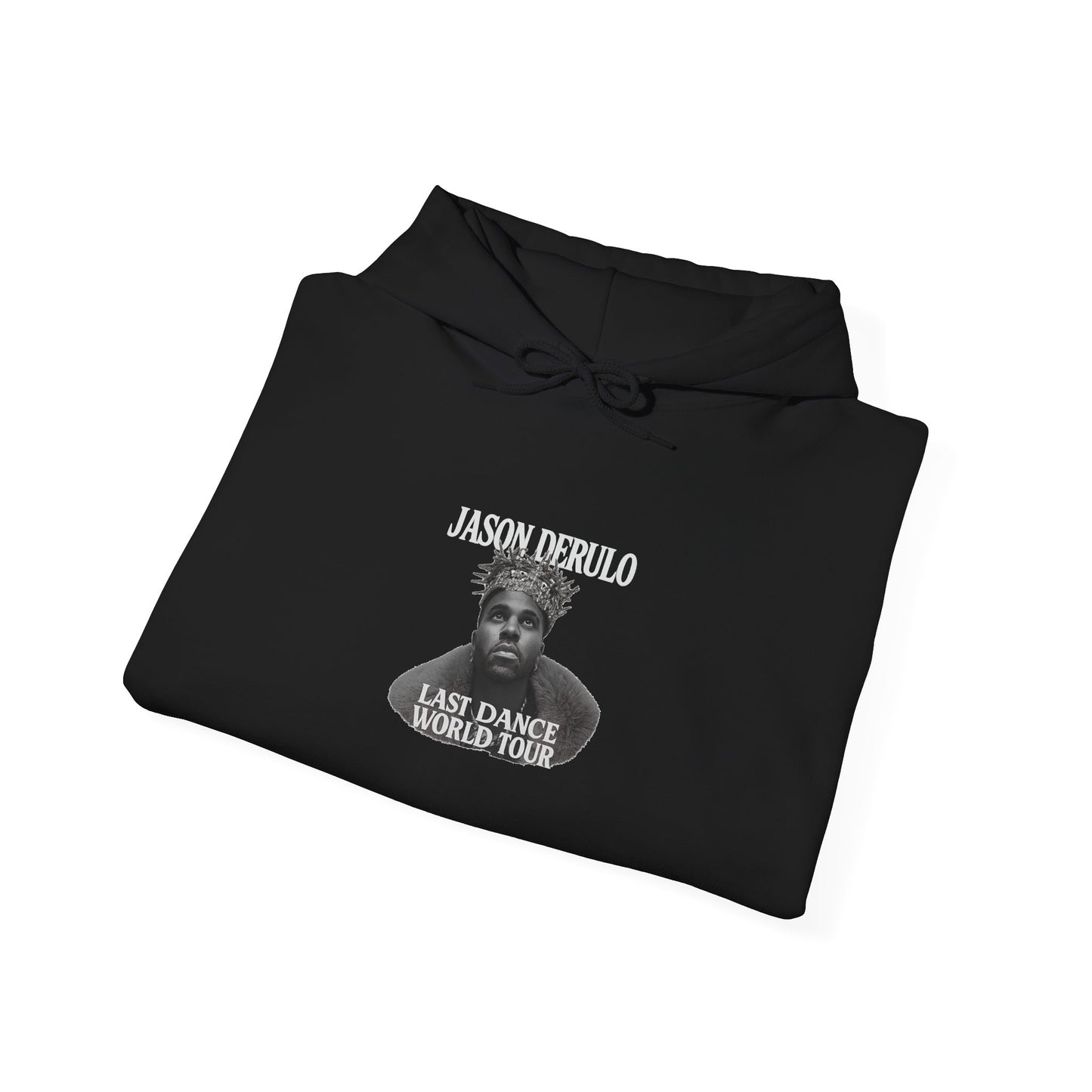 Unisex Hoodie with Jason Derulo Last Dance World Tour Design, Casual Wear, Concert Apparel, Gift for Music Lovers, Stylish Sweatshirt