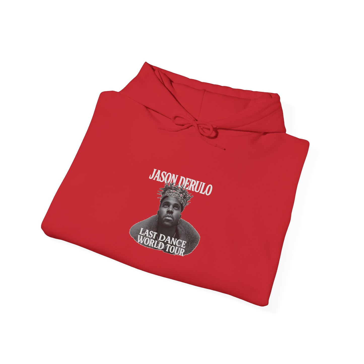 Unisex Hoodie with Jason Derulo Last Dance World Tour Design, Casual Wear, Concert Apparel, Gift for Music Lovers, Stylish Sweatshirt