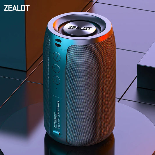 Portable Bluetooth Speaker – Mini Wireless HiFi Subwoofer with FM Radio, USB & TWS Support