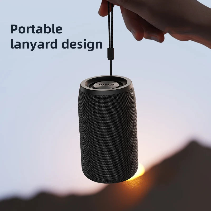 Portable Bluetooth Speaker – Mini Wireless HiFi Subwoofer with FM Radio, USB & TWS Support